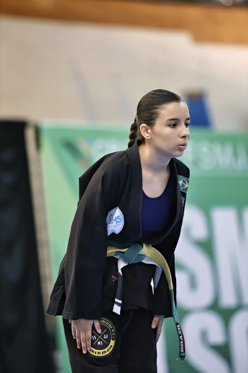 Ananda Vilordo e Caleb Rocha participaram do Campeonato Brasileiro de Jiu-Jitsu